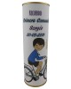 Abanico de varillas de plastico PERSONALIZADO Comunion niño bicicleta en lata