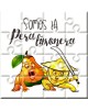 Puzzle con la frase "Somos la pera limonera" en lata